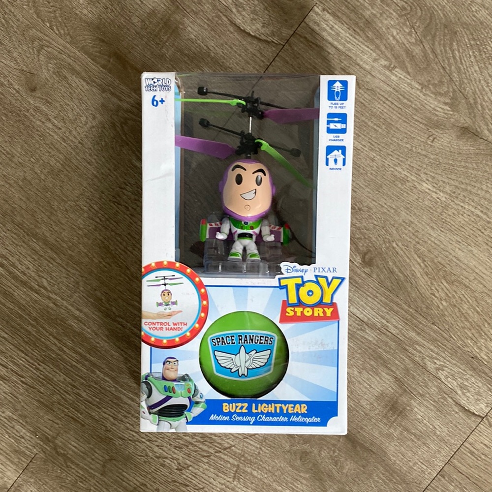 Toy Story Buzz Lightyear motion sensing helicopter